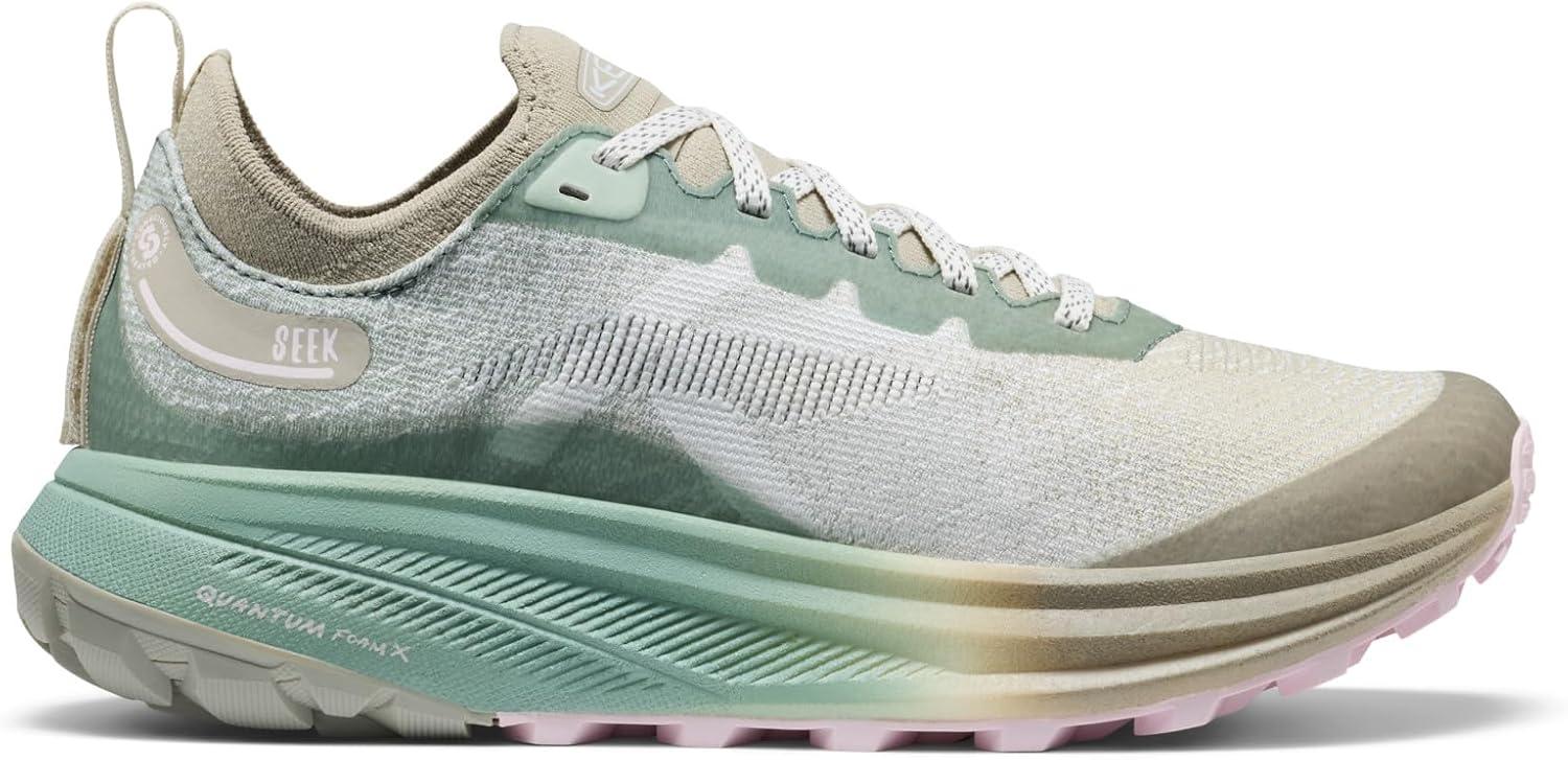 image:imageKEEN Womens Seek Breathable Durable Comfortable Trail RunningLily PadAbbey Stone