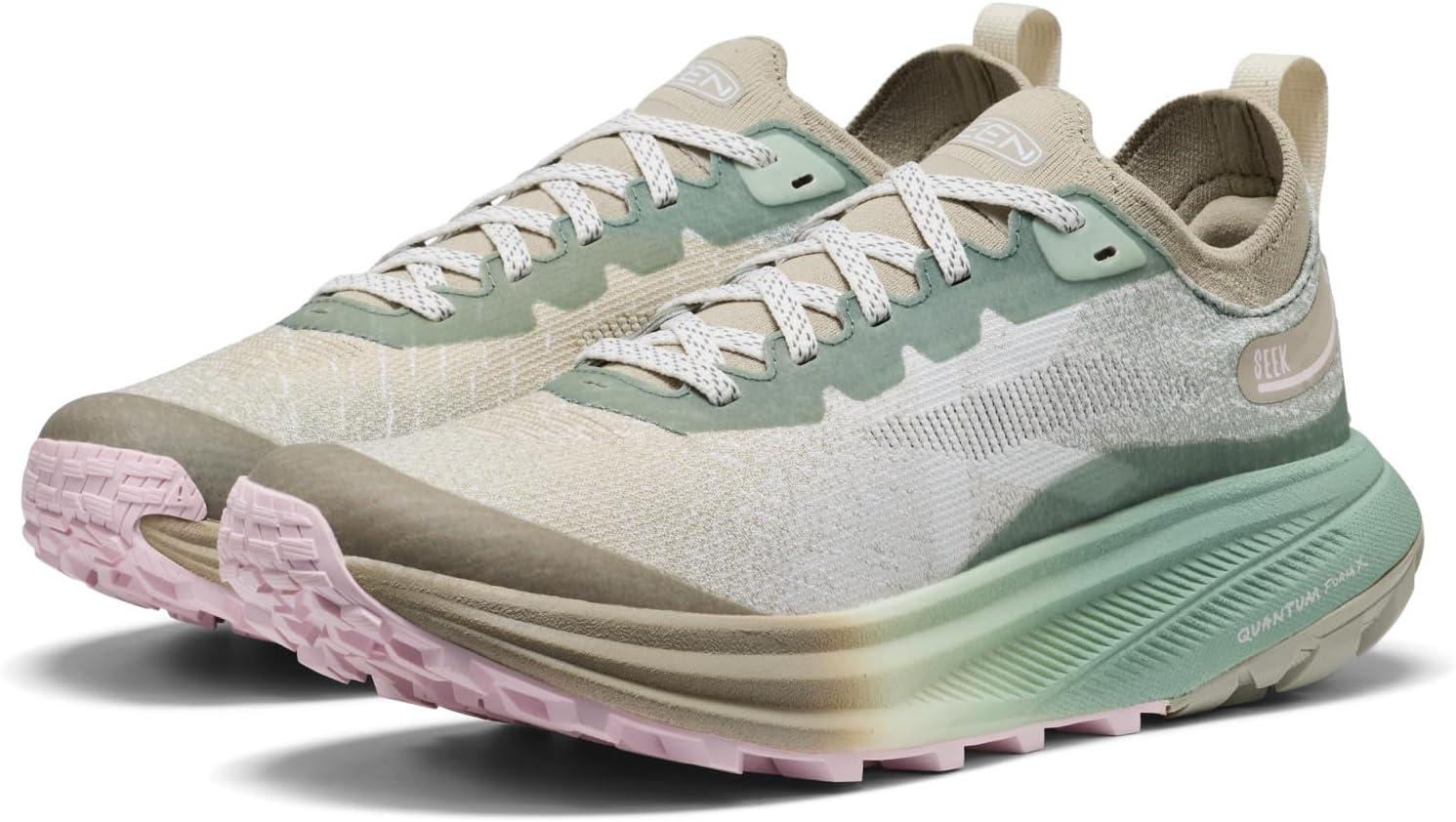 image:imageKEEN Womens Seek Breathable Durable Comfortable Trail RunningLily PadAbbey Stone
