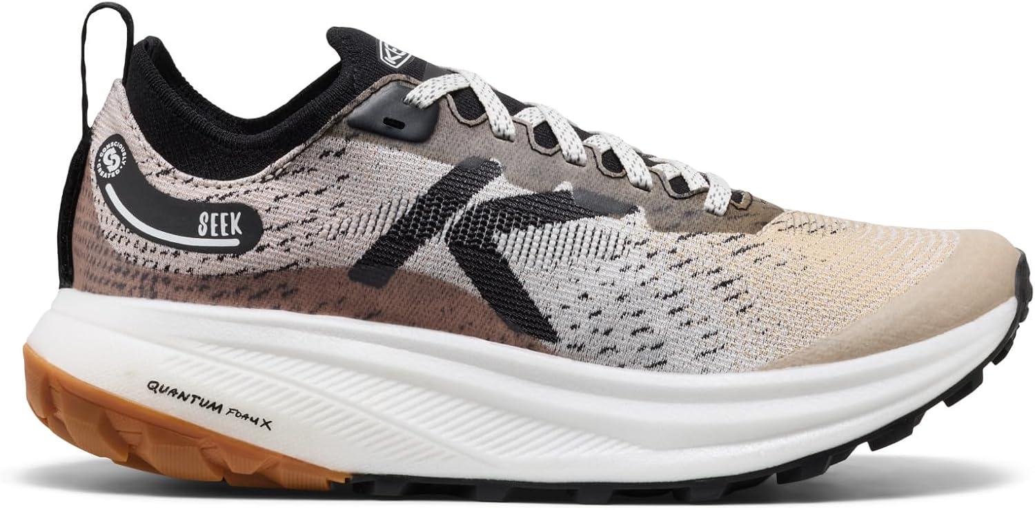 image:imageKEEN Womens Seek Breathable Durable Comfortable Trail RunningSafariBlack