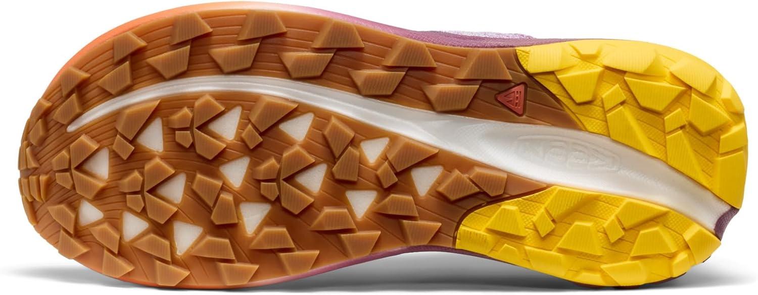 image:imageKEEN Womens Seek Breathable Durable Comfortable Trail RunningWillowherbOrange Peel