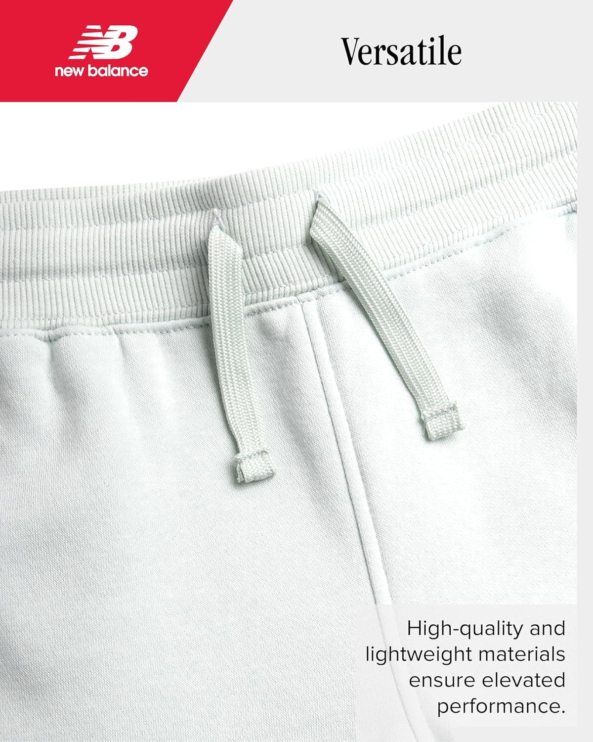 image:imageNew Balance Girls Sweatpants Soft Fleece Joggers with Drawstring Waist amp Pockets Casual Athletic Sweatpants for GirlsClay