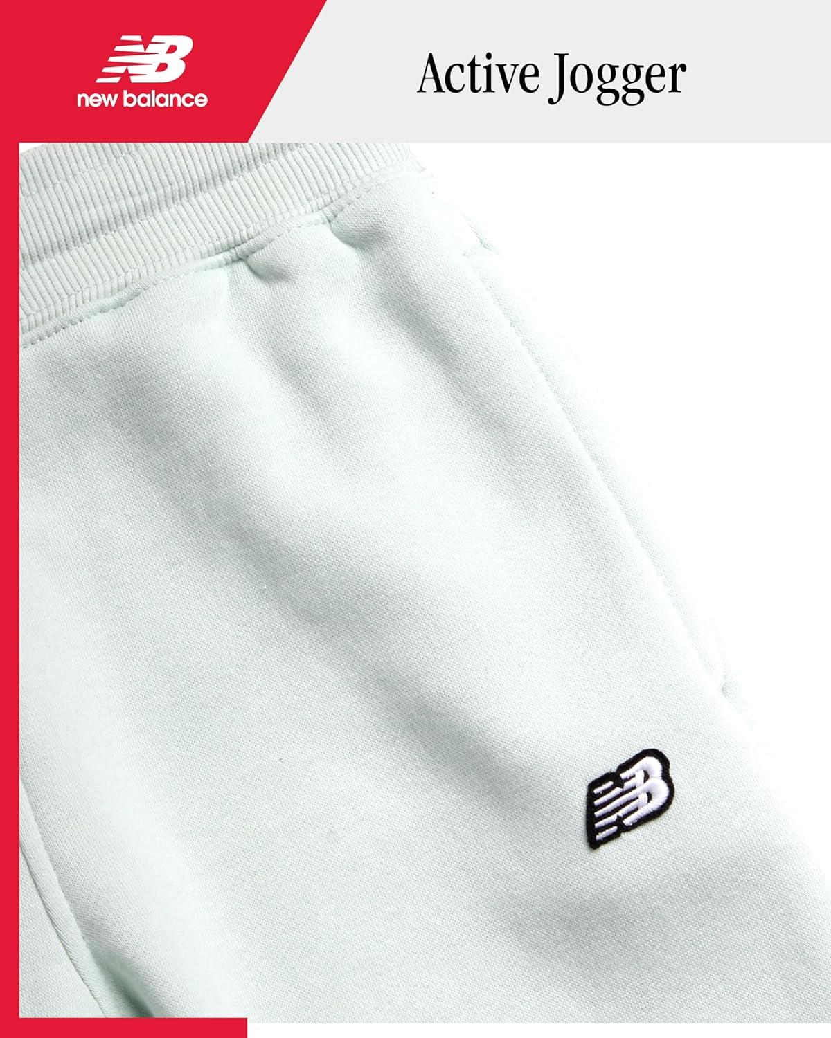 image:imageNew Balance Girls Sweatpants Soft Fleece Joggers with Drawstring Waist amp Pockets Casual Athletic Sweatpants for GirlsClay