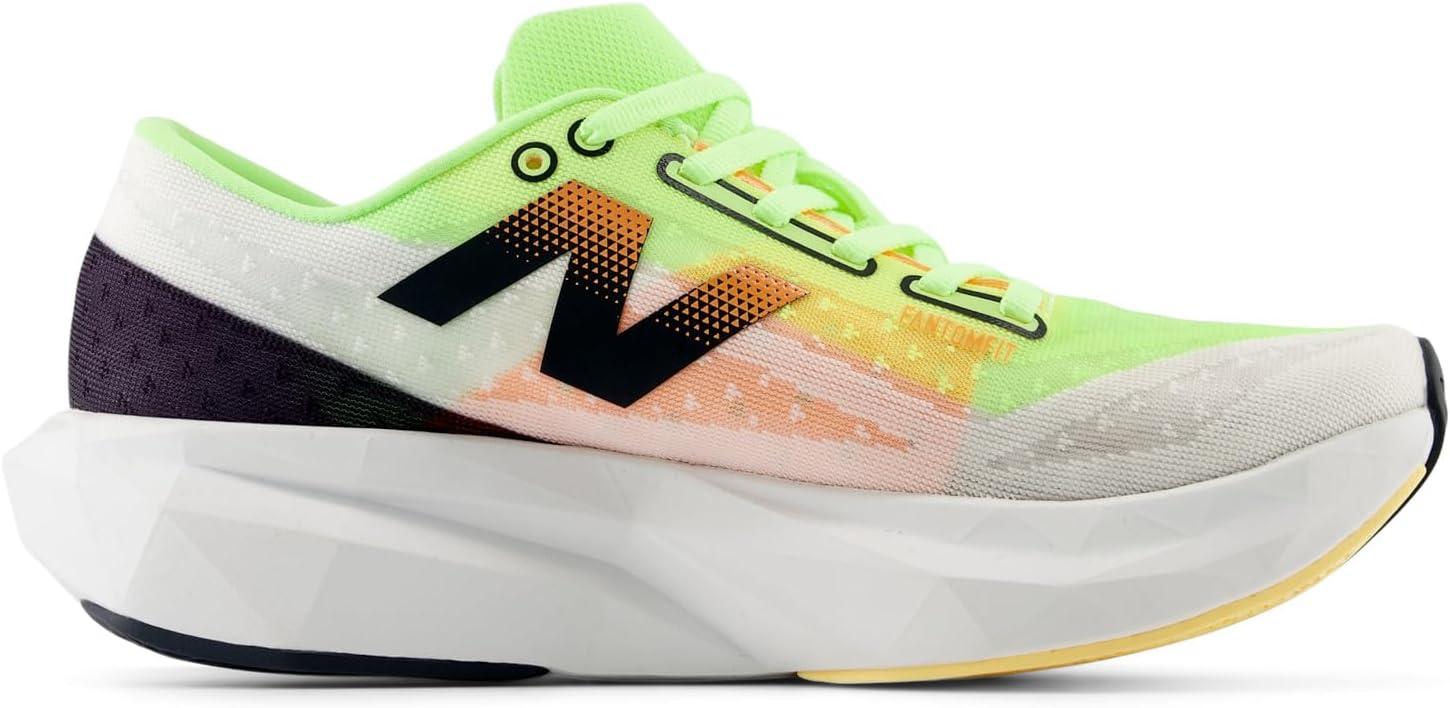 image:imageNew Balance Mens MC996 Lightweight Tennis ShoeWhiteBleached Lime GloHot Mango