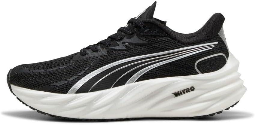 image:imagePuma Womens Velocity Nitro 4 Running ShoesBlackWhite