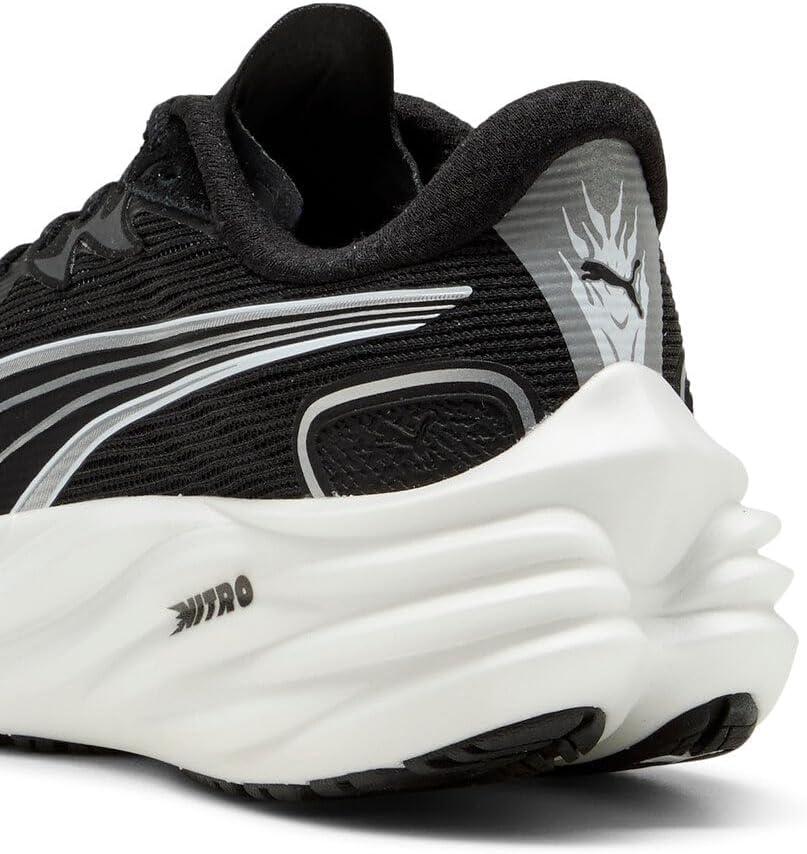 image:imagePuma Womens Velocity Nitro 4 Running ShoesBlackWhite