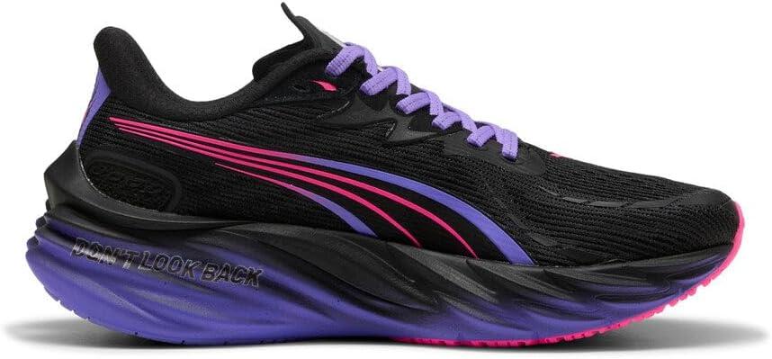 image:imagePuma Womens Velocity Nitro Running ShoesPuma BlackDark Amethyst