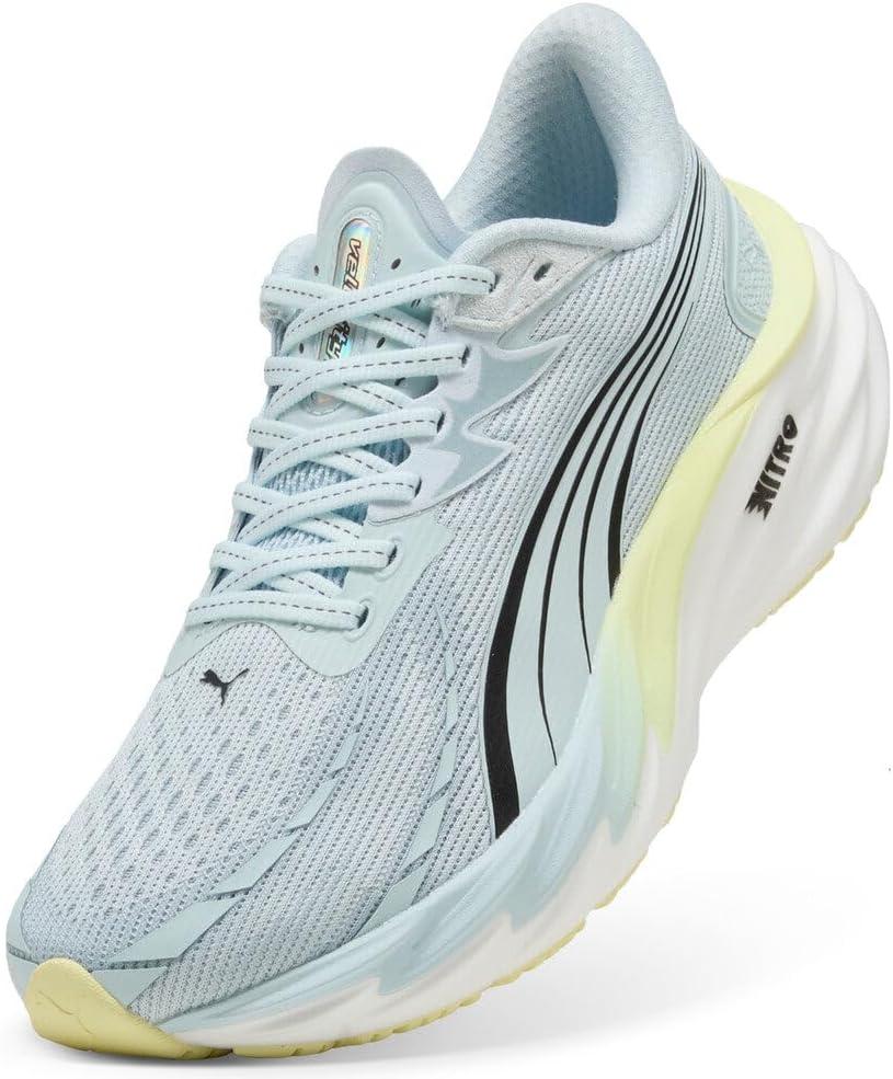 image:imagePuma Womens Velocity Nitro Running ShoesSea GlassGold Moon