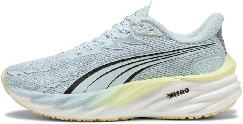 image:imagePuma Womens Velocity Nitro Running ShoesSea GlassGold Moon