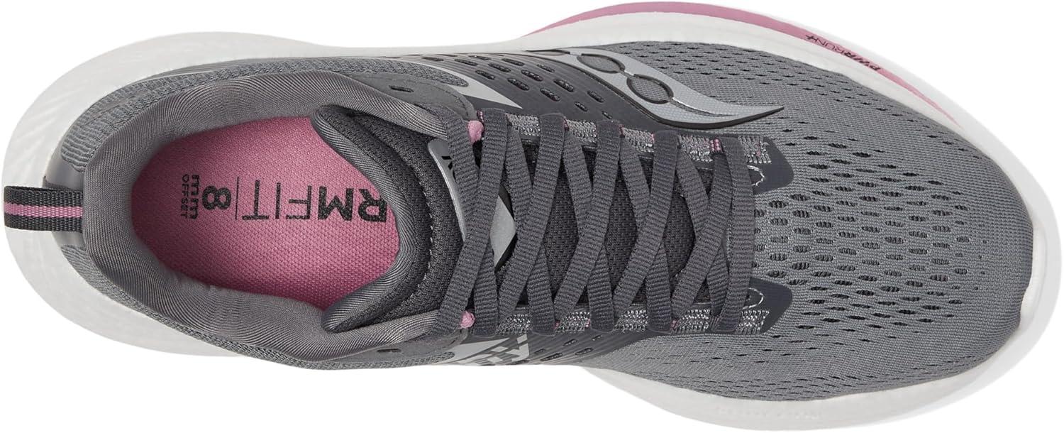 image:imageSaucony Womens Ride 17 Running ShoesCinderOrchid