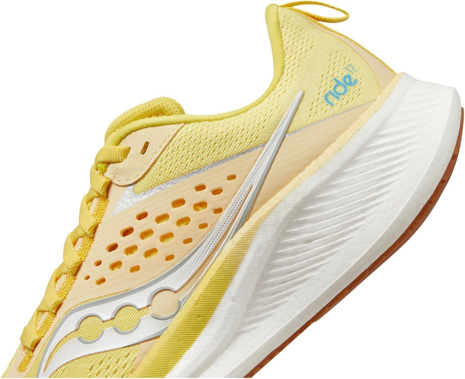 image:imageSaucony Womens Ride 17 Running ShoesFinchGum