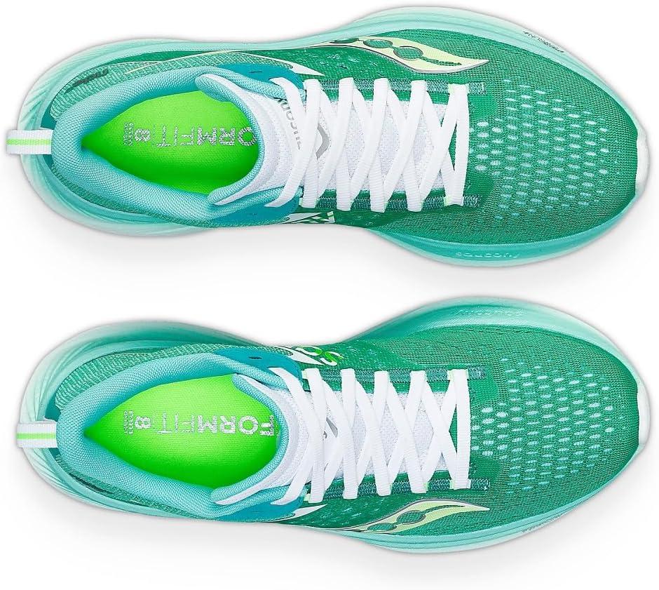 image:imageSaucony Womens Ride 17 Running ShoesMintWhite