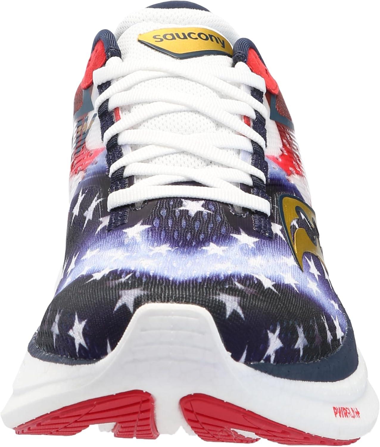 image:imageSaucony Womens Ride 17 Running ShoesStarsStripes
