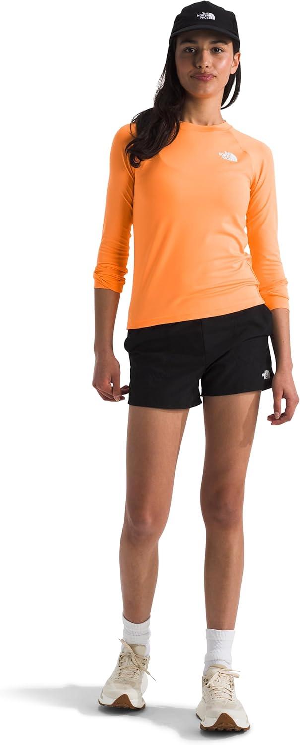 image:imageTHE NORTH FACE Girls Amphibious Long Sleeve Sun TeeBright Cantaloupe