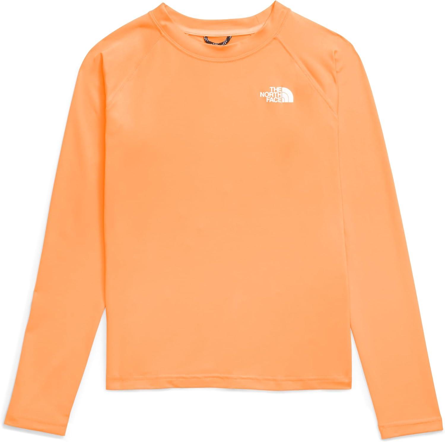 image:imageTHE NORTH FACE Girls Amphibious Long Sleeve Sun TeeBright Cantaloupe