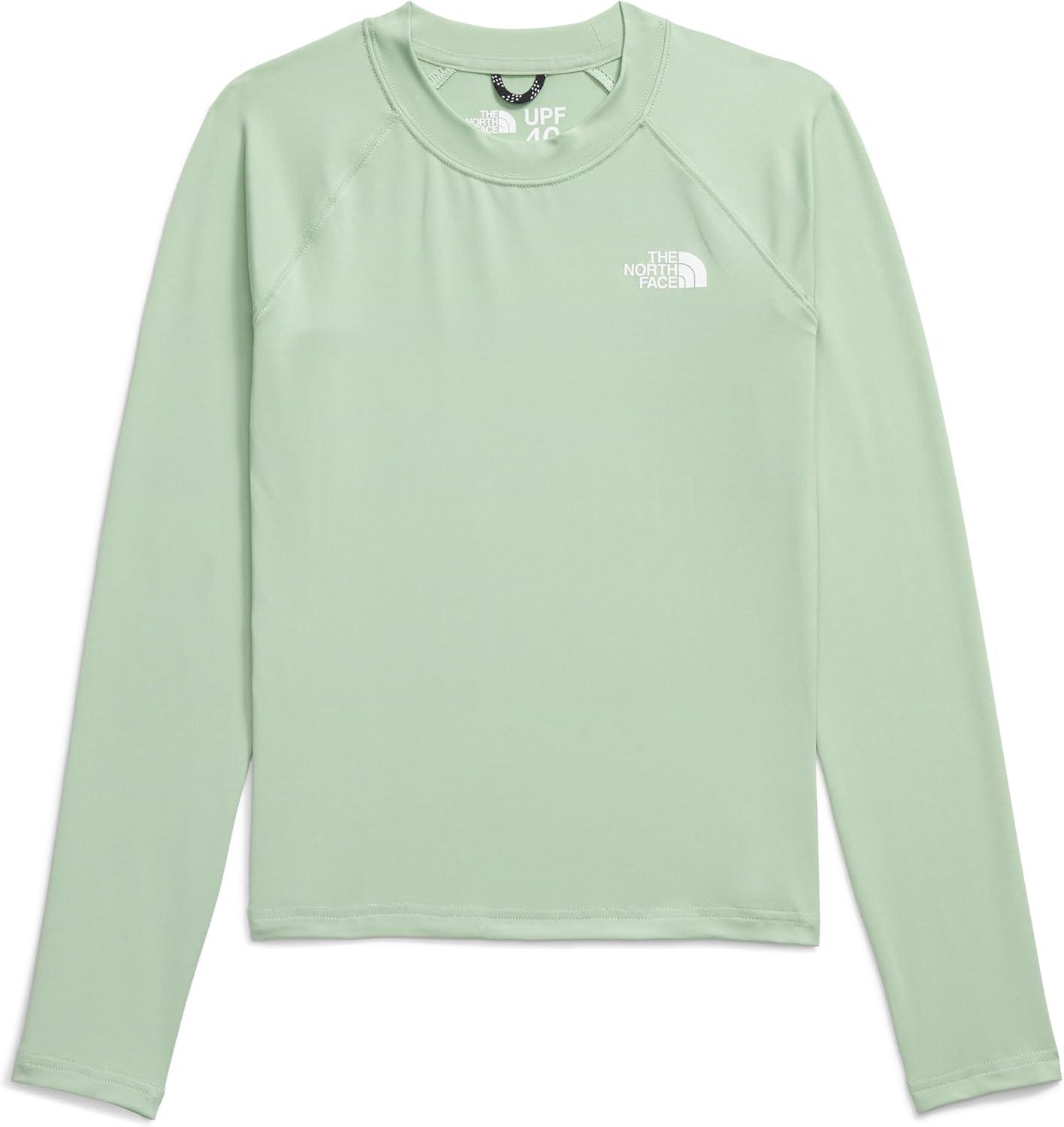 image:imageTHE NORTH FACE Girls Amphibious Long Sleeve Sun TeeMisty Sage
