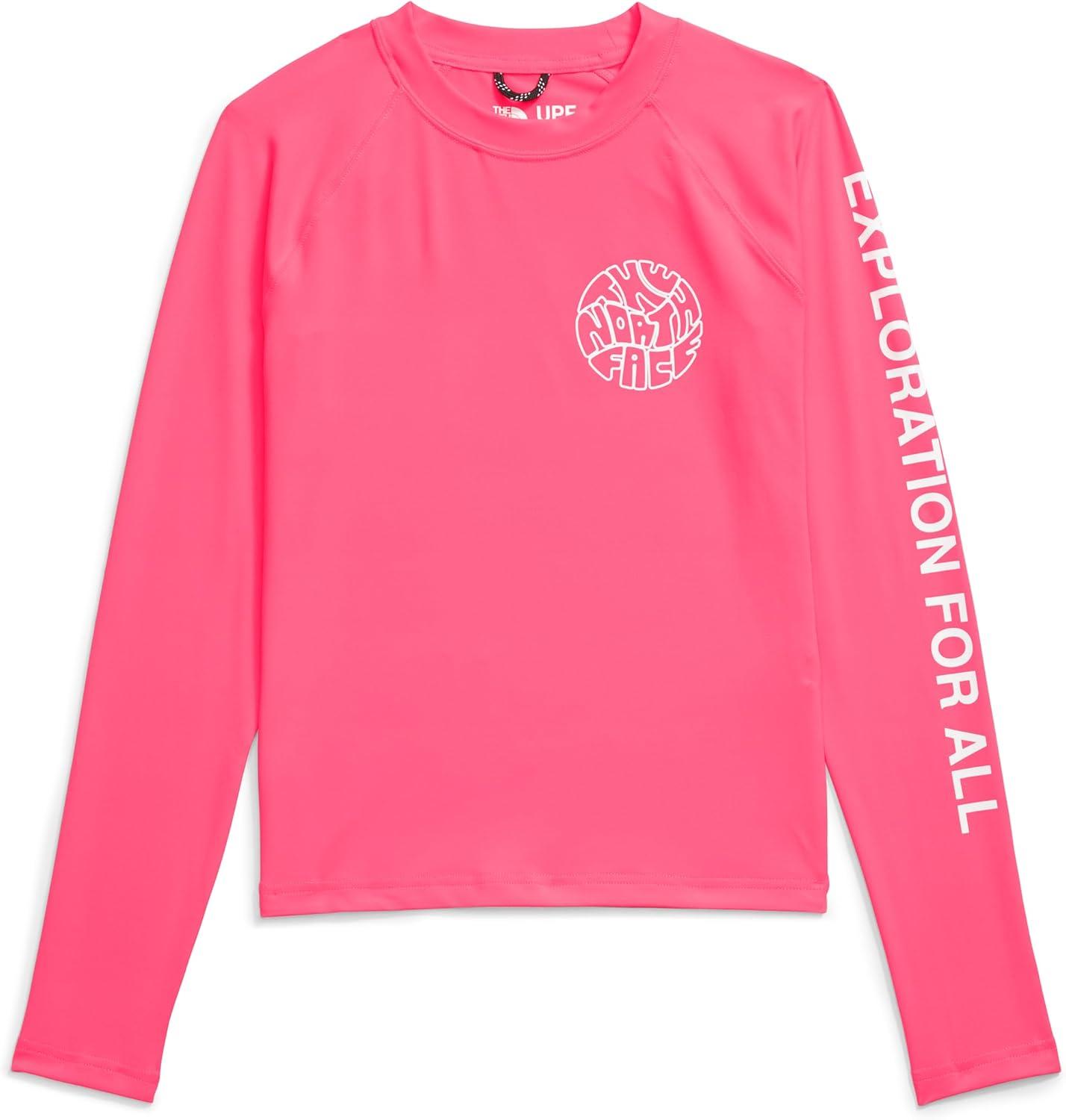 image:imageTHE NORTH FACE Girls Amphibious Long Sleeve Sun TeeRadiant Poppy