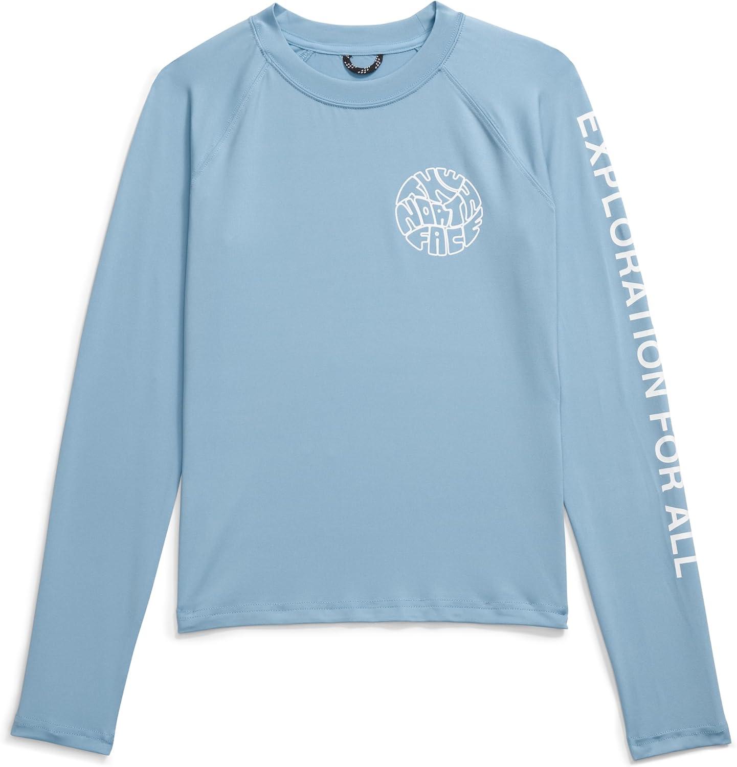 image:imageTHE NORTH FACE Girls Amphibious Long Sleeve Sun TeeSteel Blue