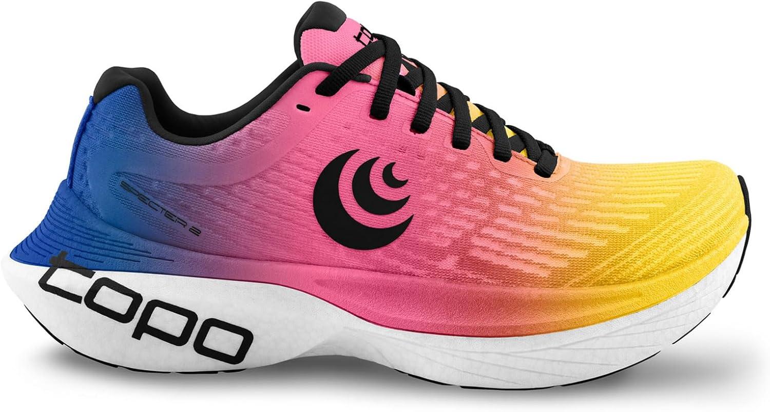 image:imageTopo Athletic Womens Specter 2 Comfortable Cushioned Durable 5MM Drop Road Running Shoes Athletic Shoes for Road RunningPurpleBlack