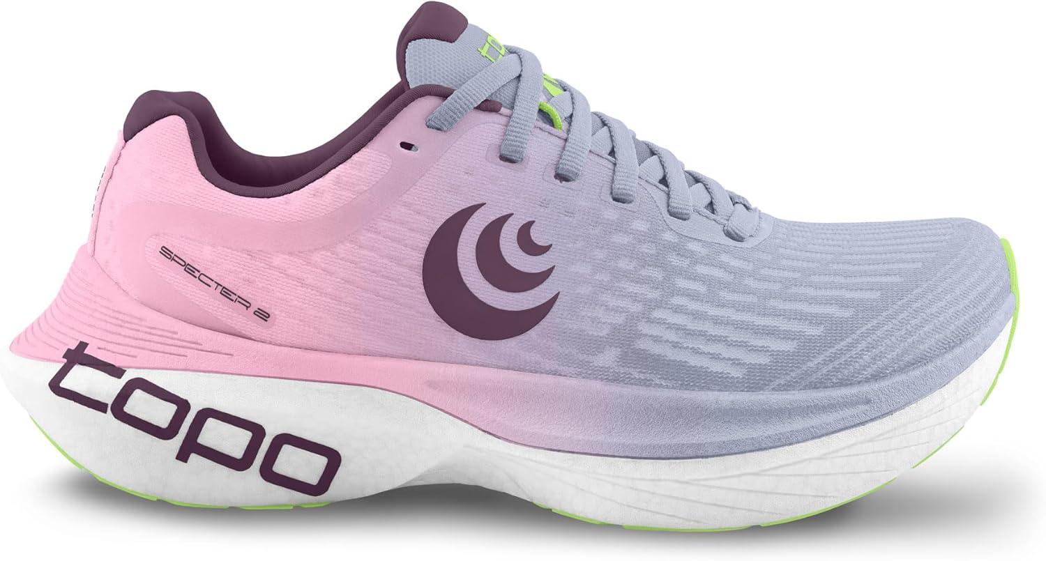 image:imageTopo Athletic Womens Specter 2 Comfortable Cushioned Durable 5MM Drop Road Running Shoes Athletic Shoes for Road RunningPurpleRose