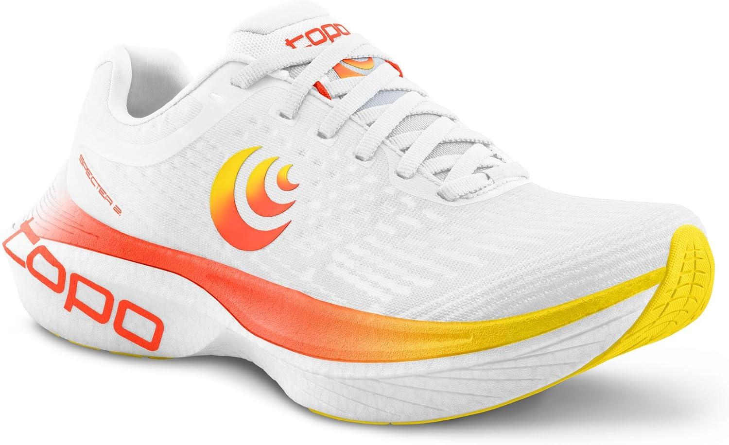image:imageTopo Athletic Womens Specter 2 Comfortable Cushioned Durable 5MM Drop Road Running Shoes Athletic Shoes for Road RunningWhiteSunset