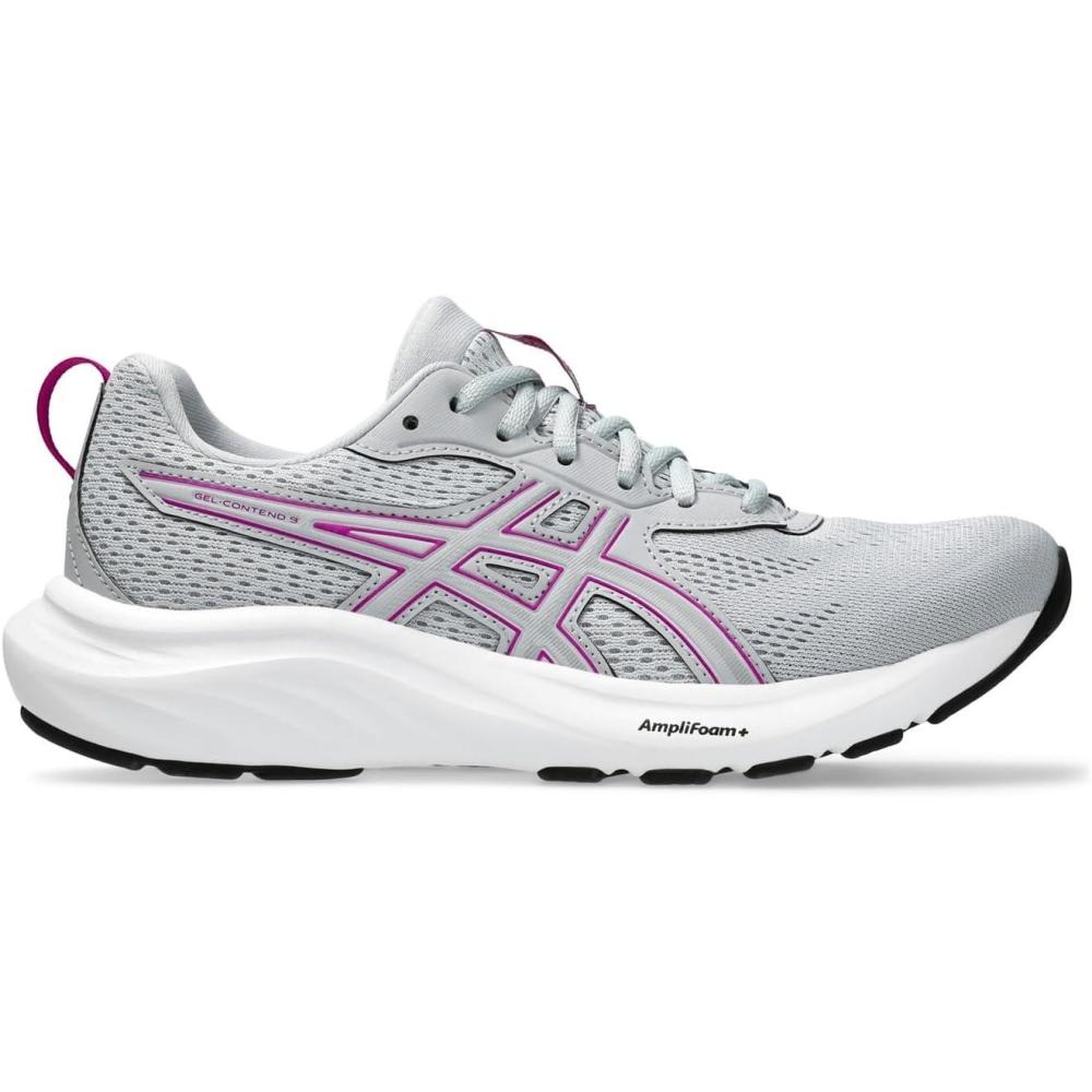 image:imageASICS Womens GelContend 9 Running ShoesPiedmont Grey Purple Spectrum
