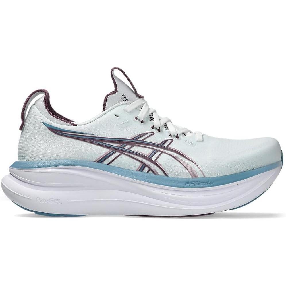 image:imageASICS Womens GelNimbus 28 Running ShoesArctic Blue Velvet Purple