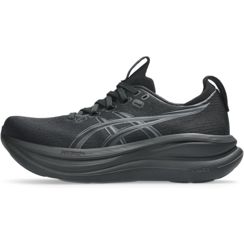 image:imageASICS Womens GelNimbus 28 Running ShoesBlackGraphite Grey