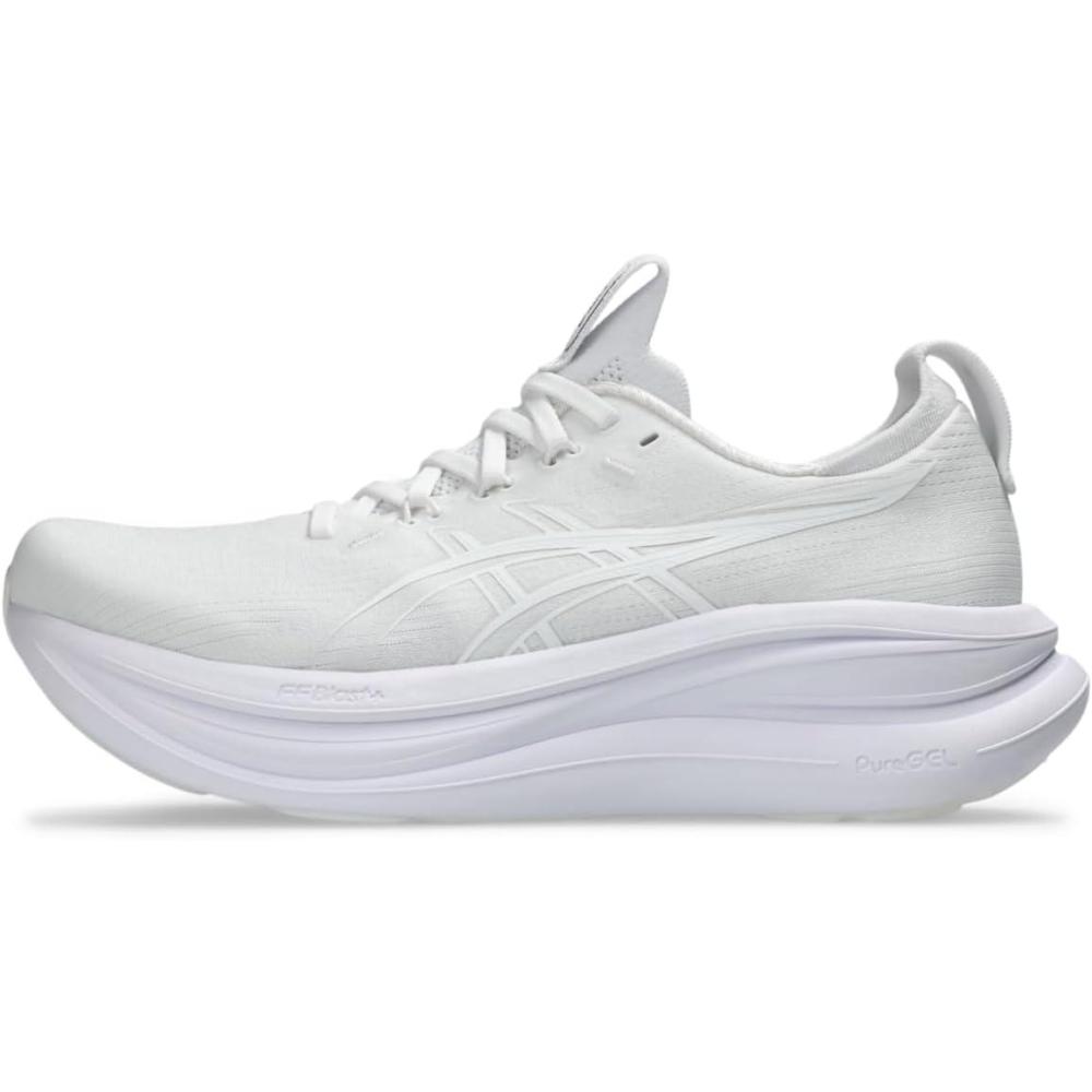 image:imageASICS Womens GelNimbus 28 Running ShoesWhiteWhite