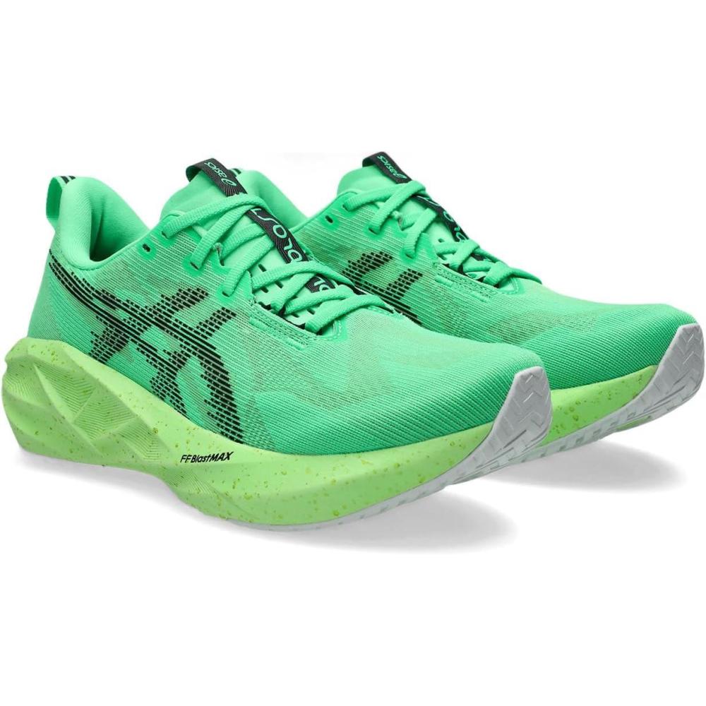image:imageASICS Womens NOVABLAST 5 Running ShoesVital Green Black