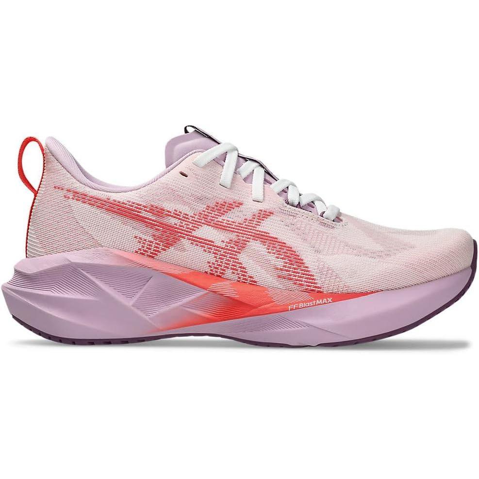 image:imageASICS Womens NOVABLAST 5 Running ShoesWhite Coral Reef