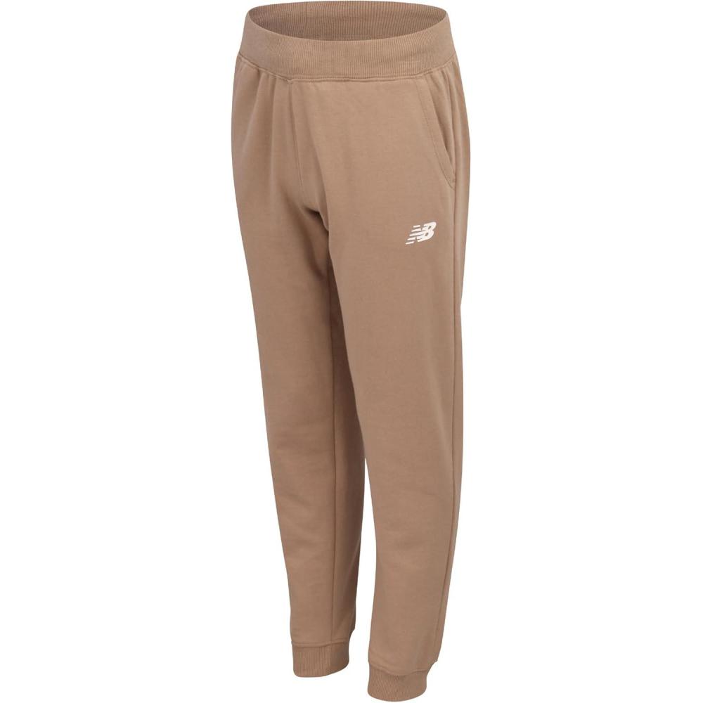 image:imageNew Balance Girls Sweatpants  Soft Fleece Joggers with Drawstring Waist amp Pockets  Casual Athletic Sweatpants for GirlsMindful Grey