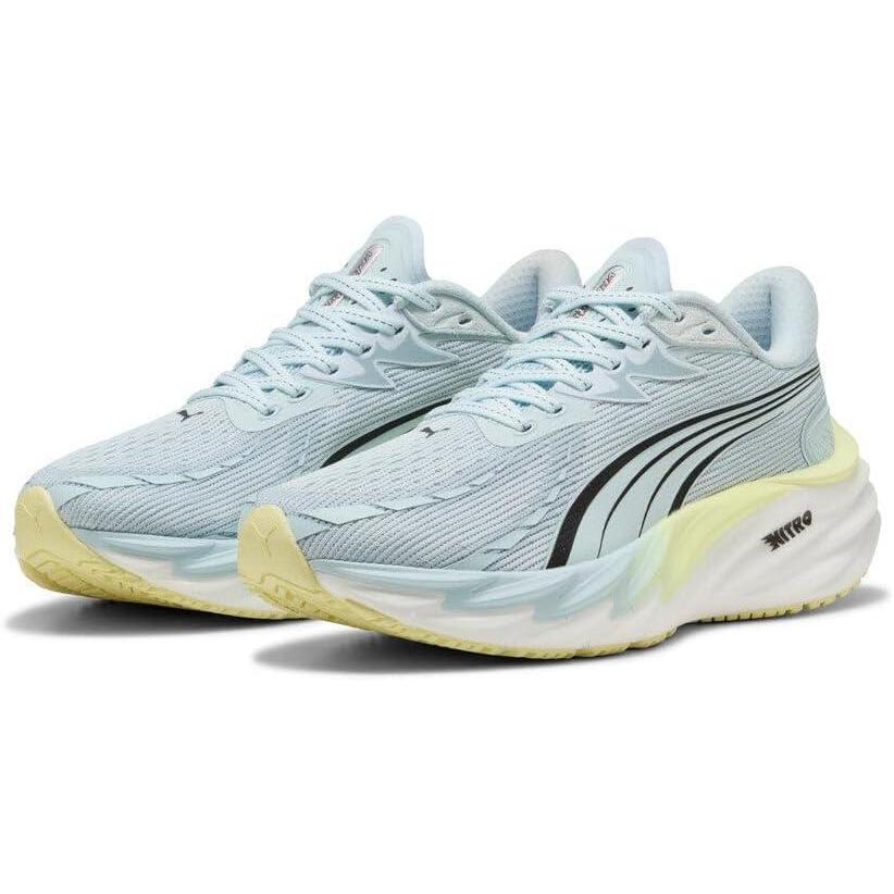 image:imagePuma Womens Velocity Nitro Running ShoesSea GlassGold Moon