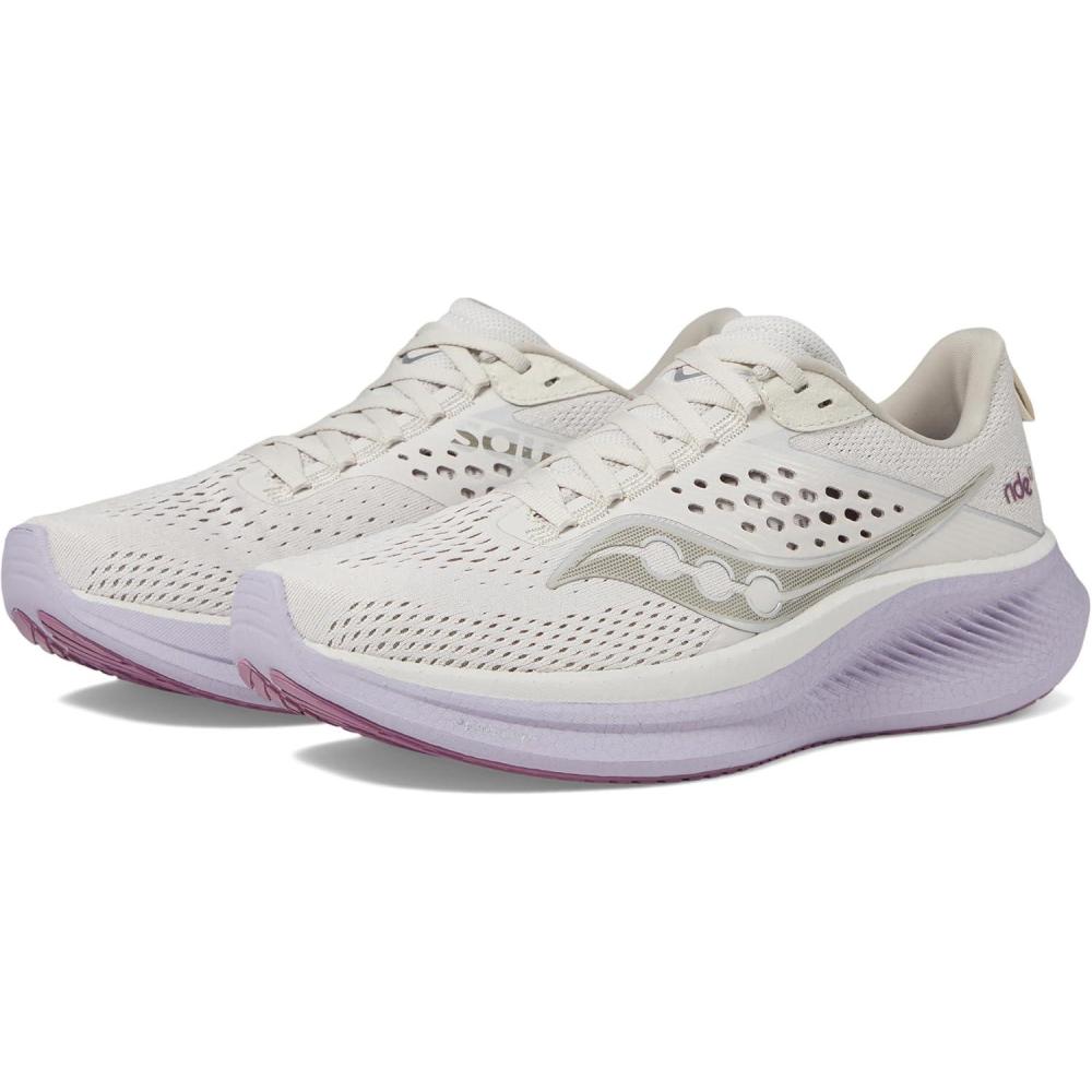 image:imageSaucony Womens Ride 17 Running ShoesMoonViola