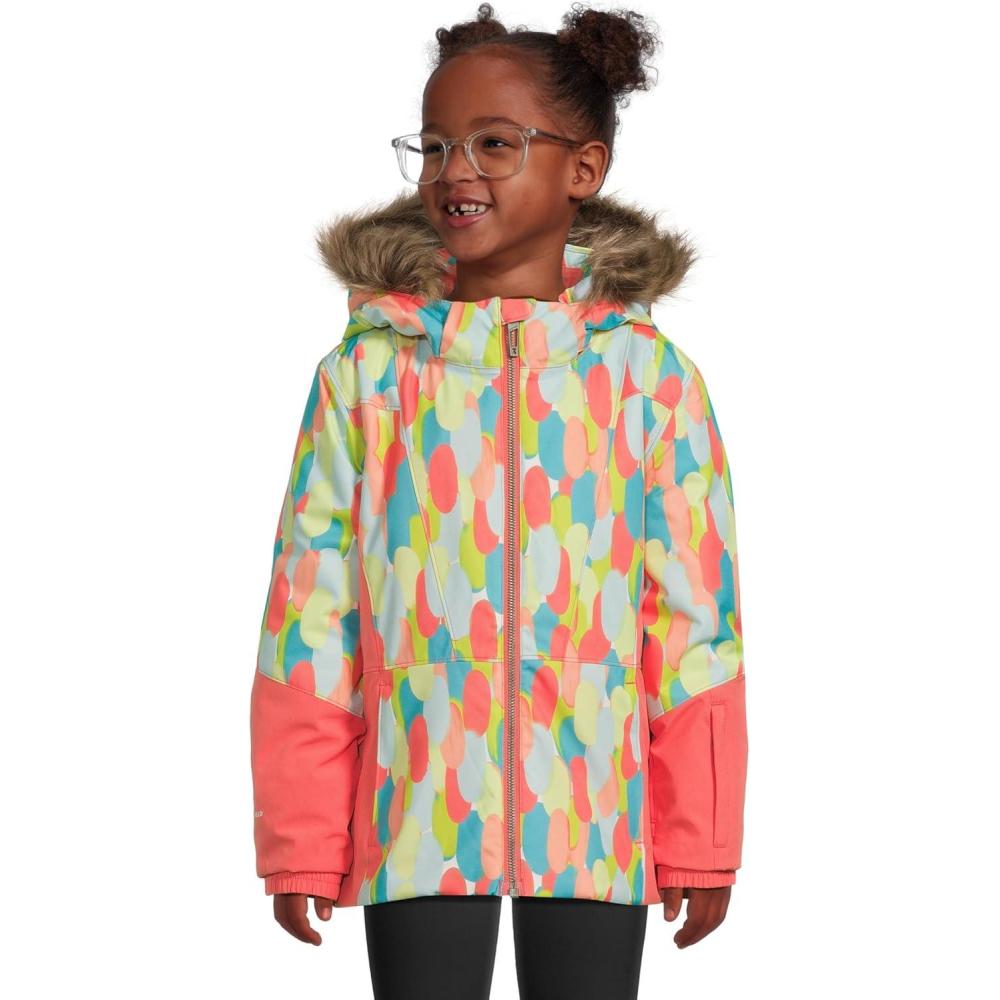 image:imageSpyder girls Lola Jacket ToddlerLittle KidCoral Haze Sprinkles