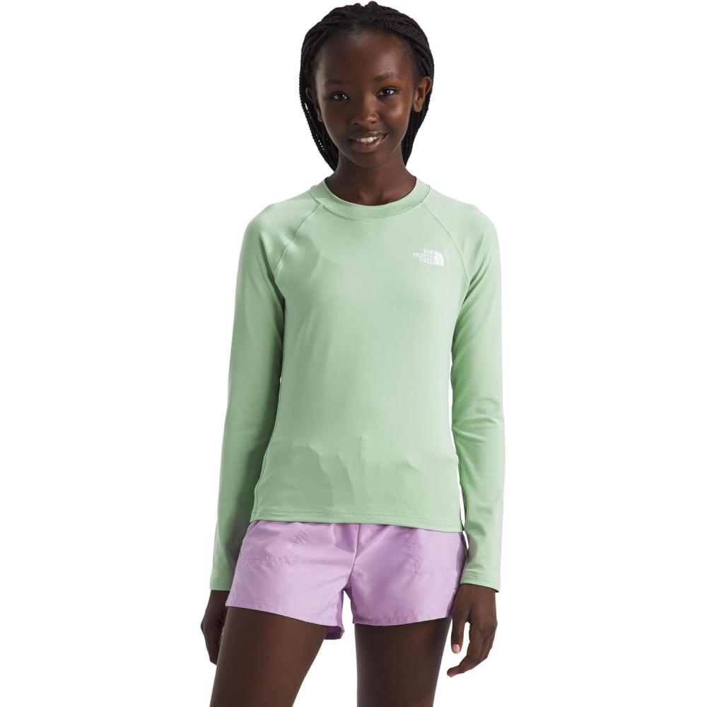 image:imageTHE NORTH FACE Girls Amphibious Long Sleeve Sun TeeMisty Sage