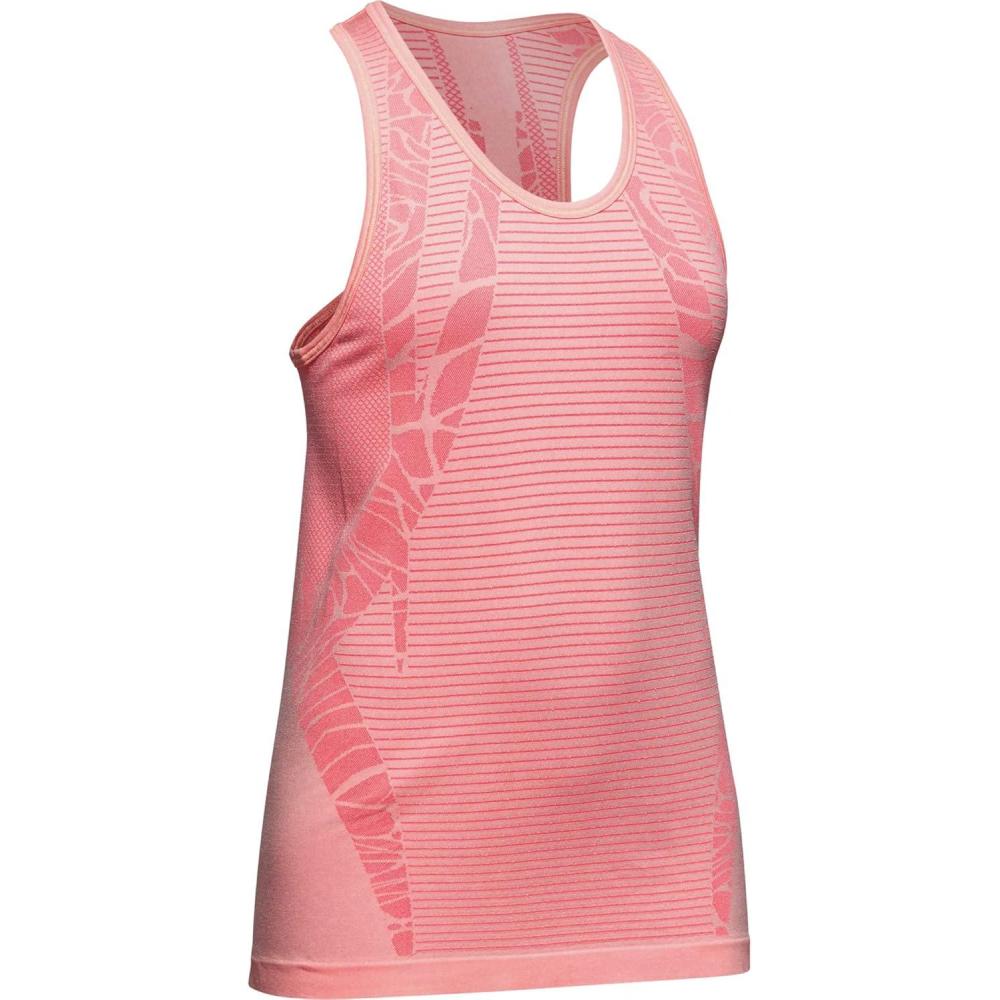 image:imageUnder Armour Kids Girls Seamless Tank Big KidsFrench GrayEclectic PinkEclectic Pink