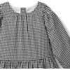 Janie and Jack Girls Check Dress (Toddler/Little Kid/Big Kid)(Black)