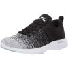 White/Heather Grey/Black Melange