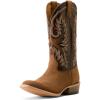 Ariat Men’s Futurity Royal Cowboy Boot, Tumblin Tan/Omaha Chocolate, 10.5