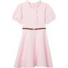Janie and Jack Girls Mattelasse Dress (Toddler/Little Kids/Big Kids)(Pink)