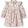 Janie and Jack Girls Unicorn Print Dress (Toddler/Little Kid/Big Kid)(Pink)