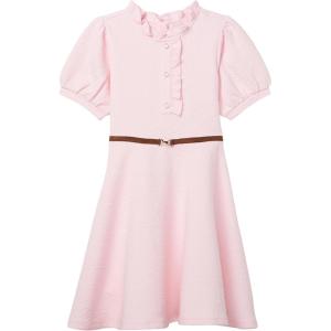 Janie and Jack Girls Mattelasse Dress (Toddler/Little Kids/Big Kids)(Pink)