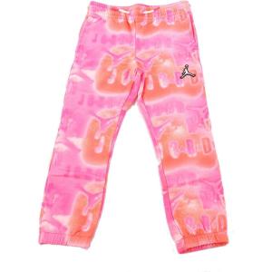 Jordan Girl’s Essentials All Over Print Pants (Little Kids/Big Kids)(Pinksicle)