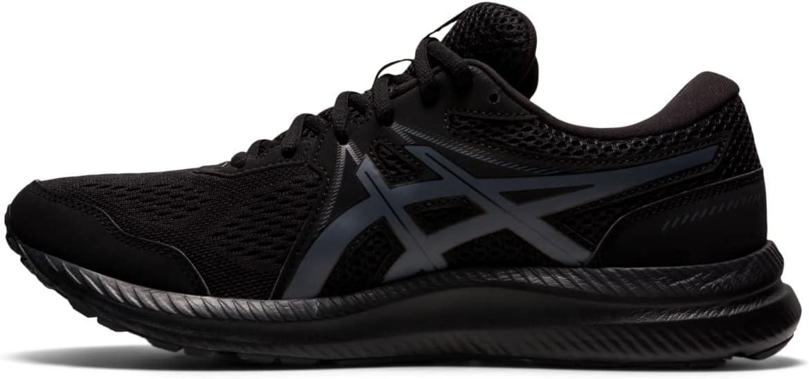 image:imageASICS Mens GelContend 7 Running ShoeBlackCarrier Grey