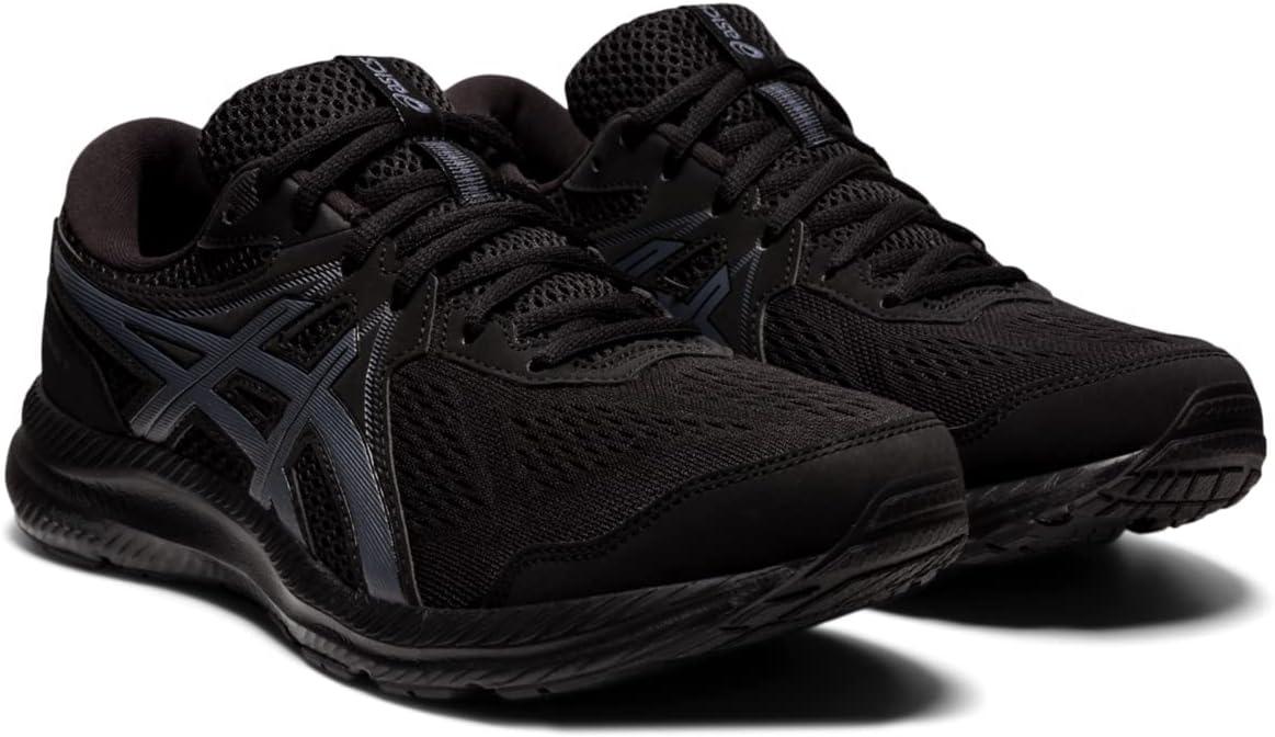 image:imageASICS Mens GelContend 7 Running ShoeBlackCarrier Grey