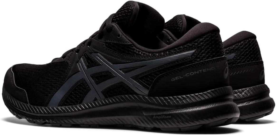 image:imageASICS Mens GelContend 7 Running ShoeBlackCarrier Grey