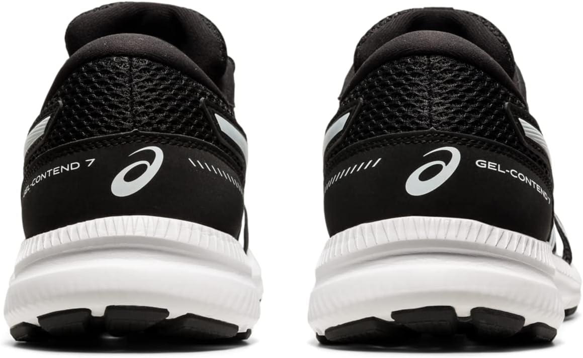 image:imageASICS Mens GelContend 7 Running ShoeBlackWhite