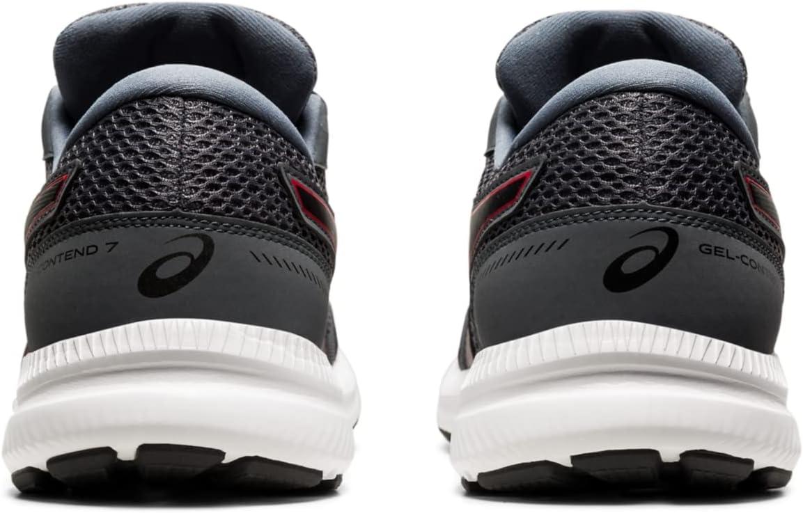 image:imageASICS Mens GelContend 7 Running ShoeCarrier GreyClassic Red