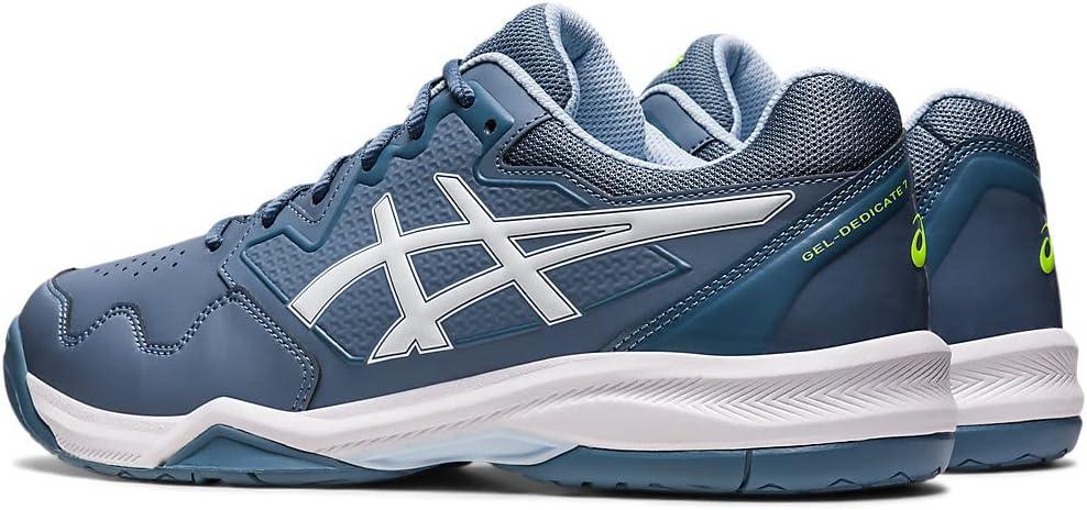 image:imageASICS Mens GelContend 7 Running ShoeSteel BlueWhite