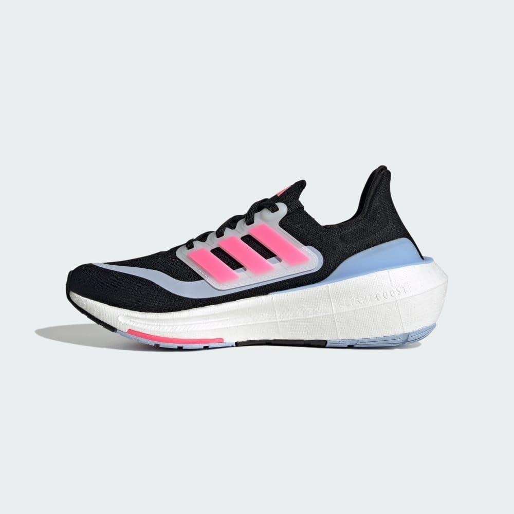 image:imageAdidas Womens Ultraboost Light Running ShoesSneakerBlackLucid PinkBlue Dawn